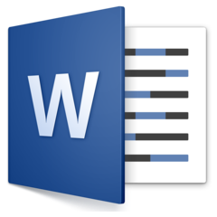 Word 2016 icon